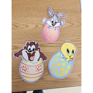 New! Vintage Looney Tunes Easter Posters Set of 3